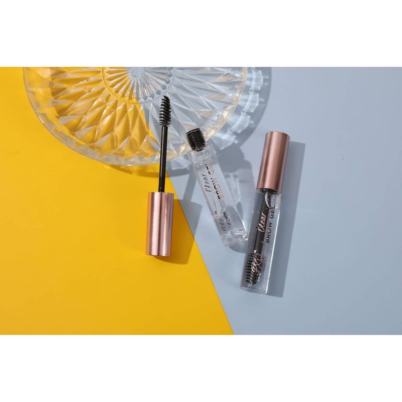 Prolux Brow Gel -Transparent Natural Shine-Free Clear Eyebrow Gel