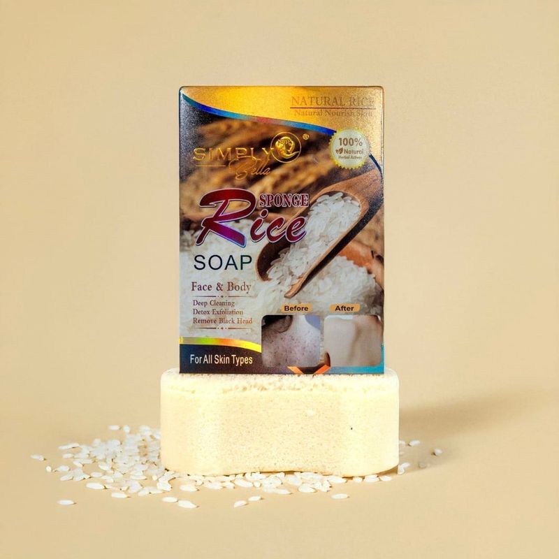 Simply Bella Rice Sponge Soap