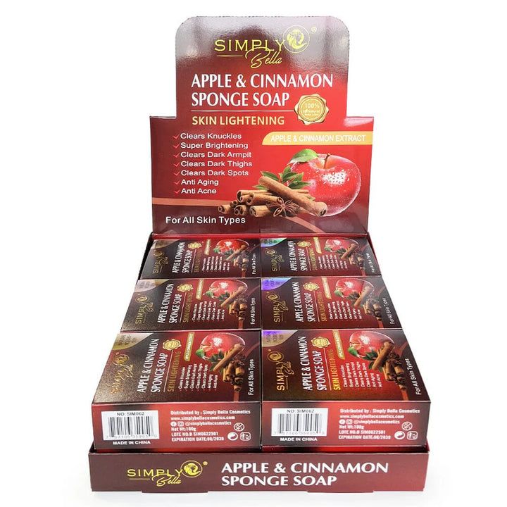Skincare-Simply Bella Apple &amp; Cinnamon Sponge Soap