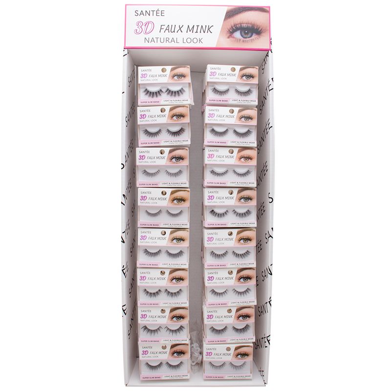 Santee 3D Faux Mink Natural look Eyelashes