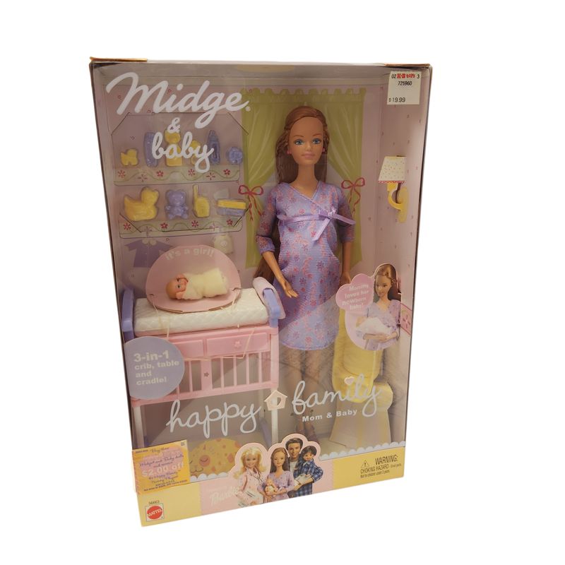 Friends of Barbie Midge &amp; Baby Happy Family Mom &amp; Baby