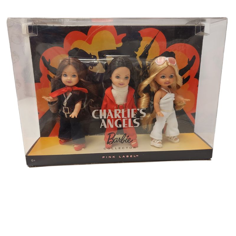 Charlie's Angels Barbie Collector Pink Label Kelly Giftset