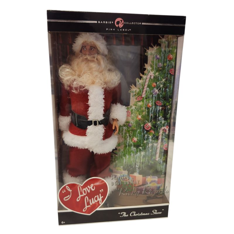I Love Lucy Starring Desi Arnaz as Ricky Ricardo "The Christmas Show" Barbie Collector Pink Label