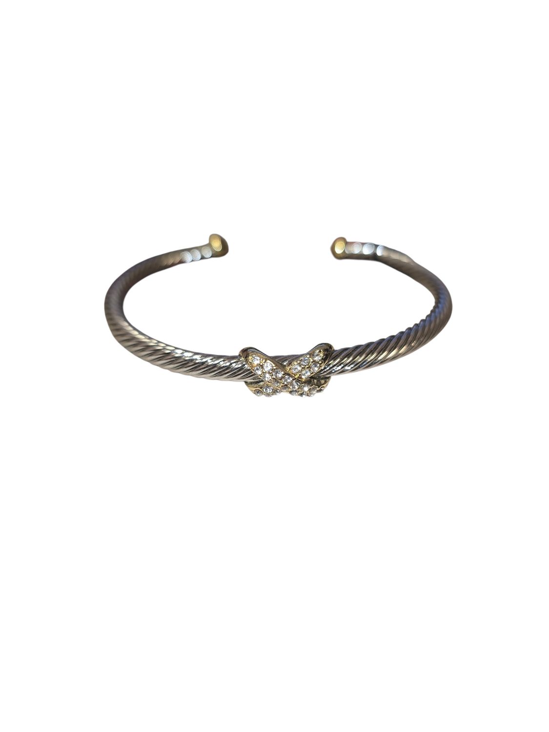 Two Tone Single Rope &amp; Knot Bracelet