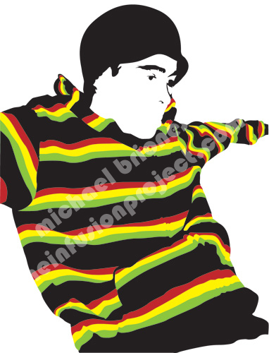 Chris - Poster Print by Michael Briones