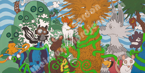 The Family Portrait 1 - 3 - Poster Print by Vincent Gordon