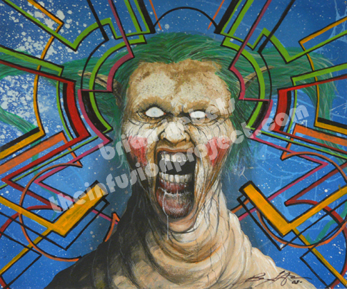 Stressed - Poster Print by Brian Hebets