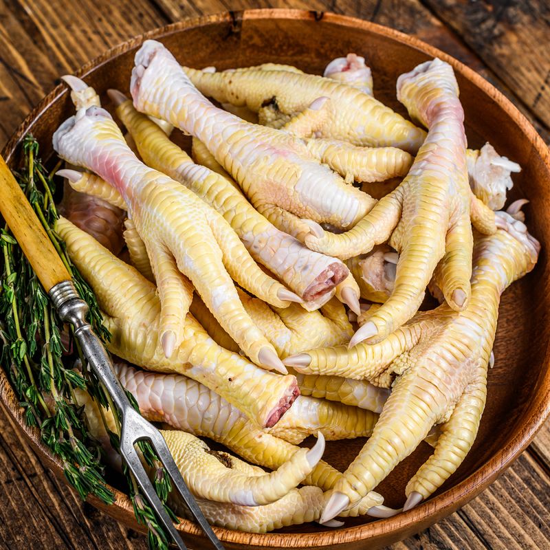 Pasture Raised Turkey Feet
