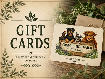 Grace Hill Farm Gift Cards