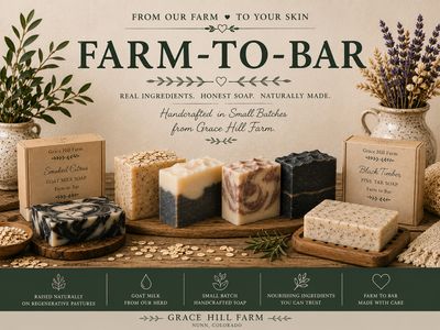 Farm-to-Bar Artisan Soaps