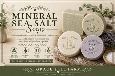 Mineral Sea Salt Soaps