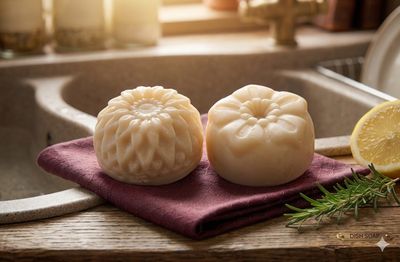 Sunlit Herb Dish Soap Bar | Lemon & Rosemary