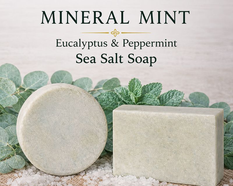 Mineral Mint Sea Salt Soap Mineral Mint Sea Salt Soap