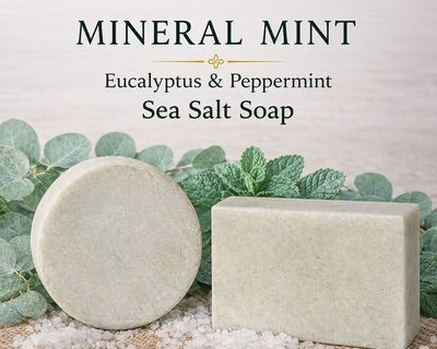 Mineral Mint Sea Salt Soap Mineral Mint Sea Salt Soap