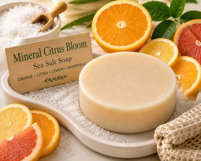 Mineral Citrus Bloom Salt Bar
