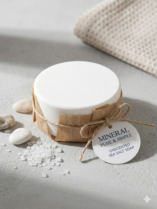 Mineral Pure & Simple Sea Salt Soap - Full Bar Mineral Pure & Simple Sea Salt Soap - Full Bar