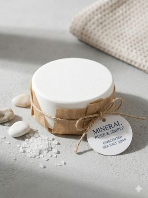 Mineral Pure & Simple Sea Salt Soap - Full Bar