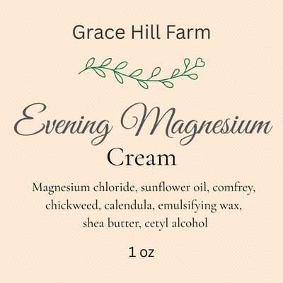 Evening Magnesium Cream Evening Magnesium Cream
