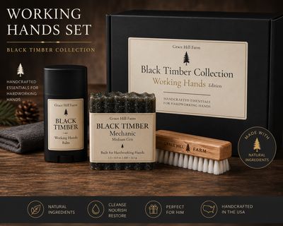 Black Timber Collection – Working Hands Edition