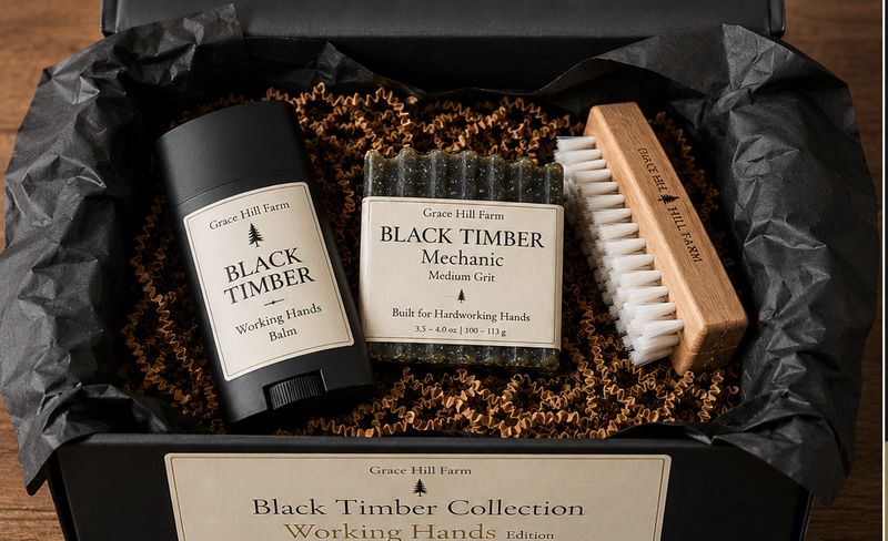 Black Timber Collection – Working Hands Edition