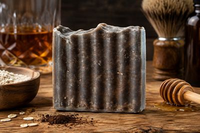 First Pour - Bourbon Tobacco Goat Milk & Tallow Soap First Pour - Bourbon Tobacco Goat Milk & Tallow Soap