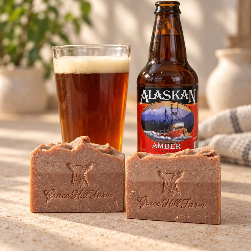 First Pour: Brewer’s Amber Beer Soap First Pour: Brewer’s Amber Beer Soap