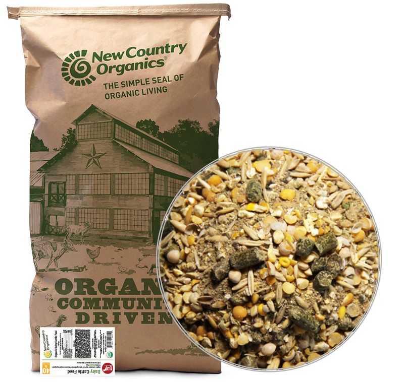 New Country Organics Dairy Cattle Feed, 40 lb