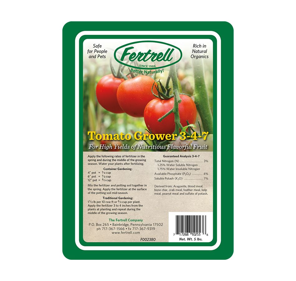 Fertrell Tomato Grower 3-4-7, 5 LBs