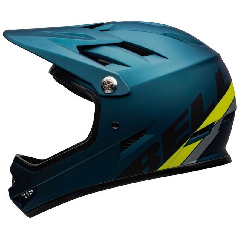 Casque BELL SANCTION Bleu/Jaune