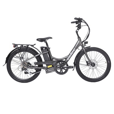 Vélo électrique VELEC A2S  Titane - Batterie 10Ah