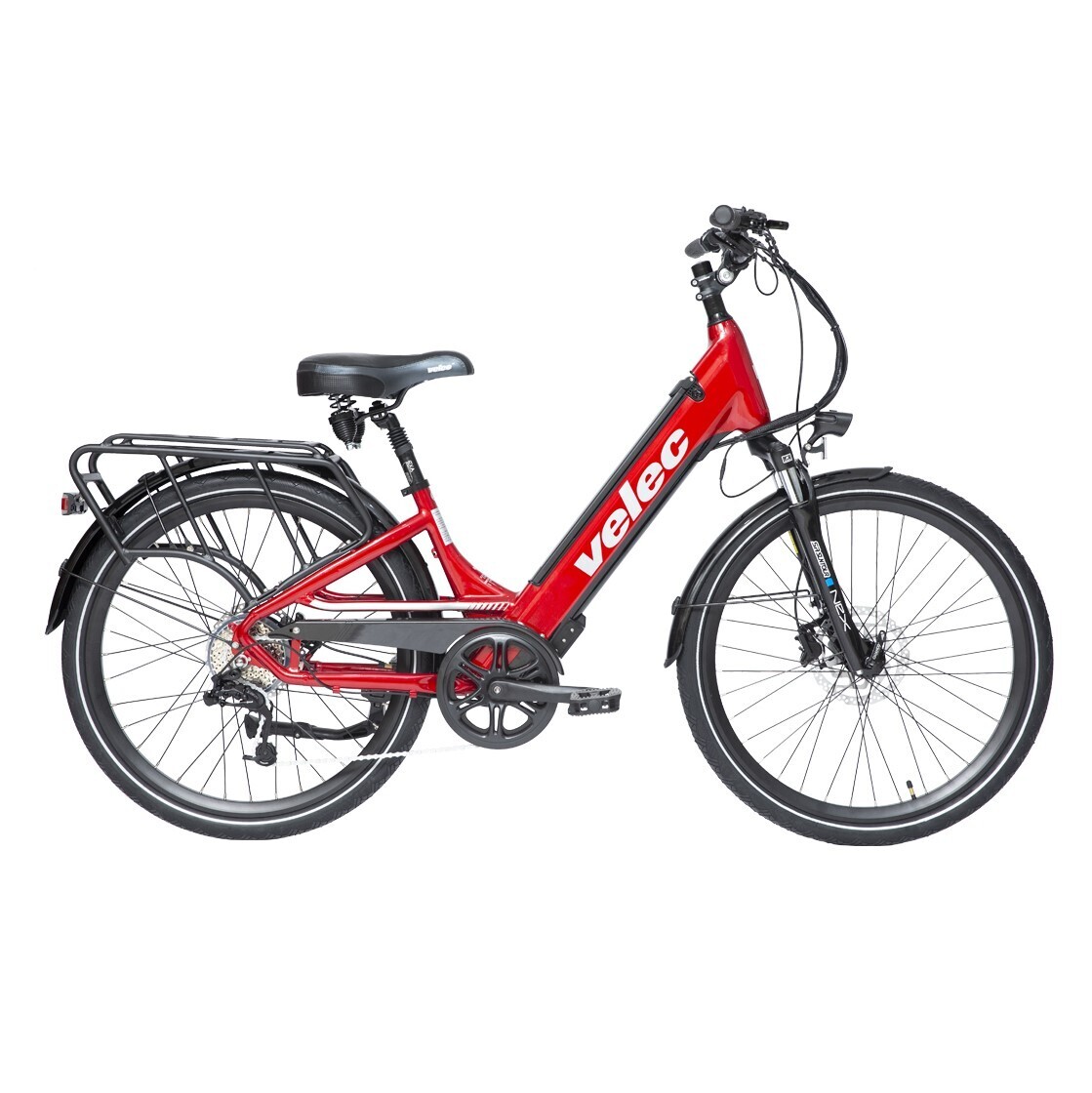 Vélo électrique VELEC R48 Rouge - Batterie 14Ah