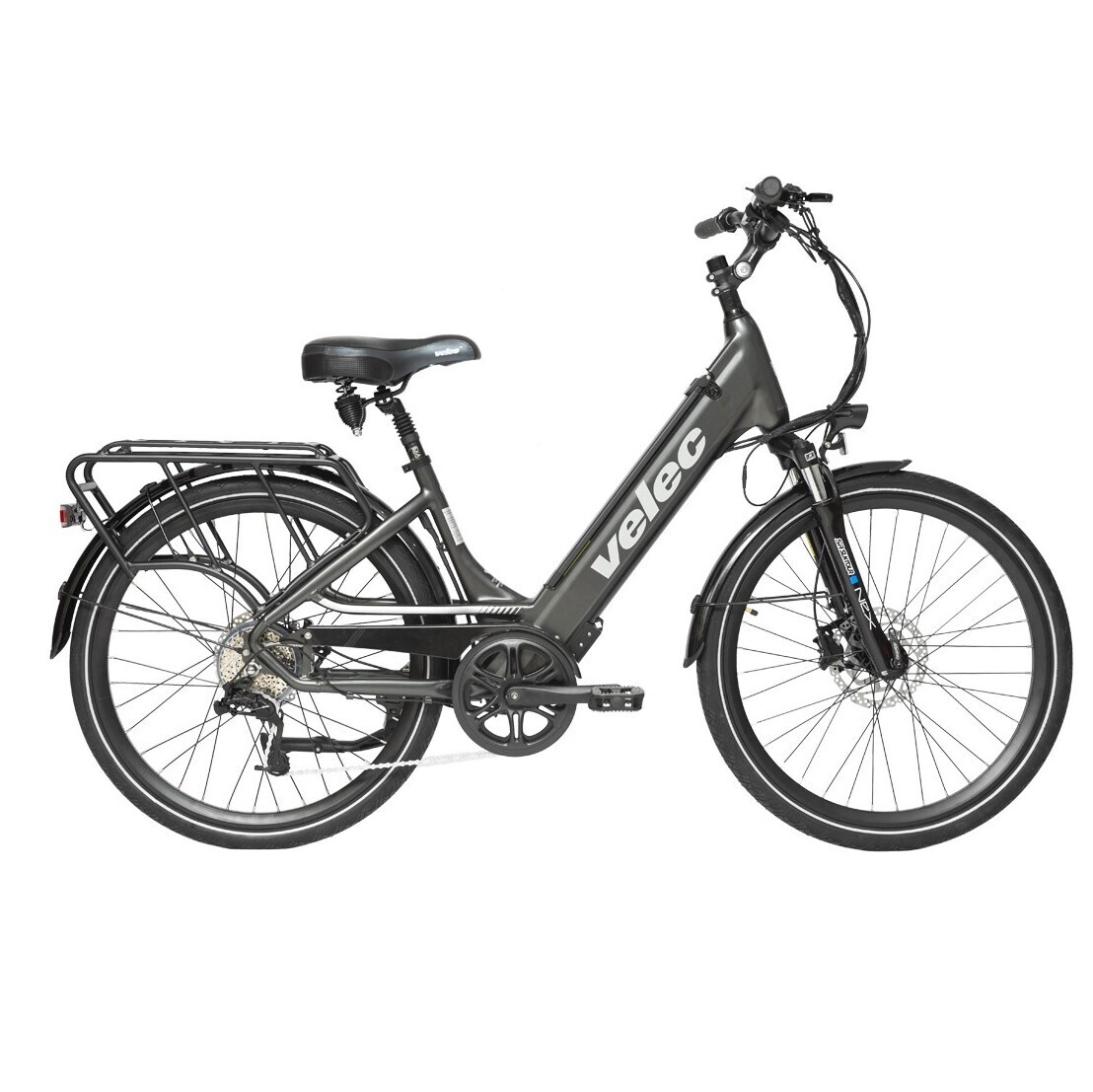 Vélo électrique VELEC R48 Titane - Batterie 10Ah 