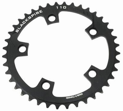 Plateau BLACKSPIRE BMX Race 5 Trous Noir