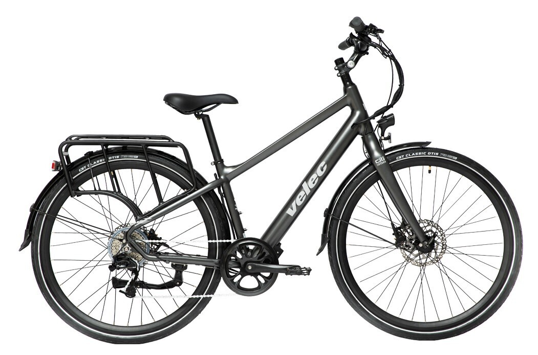 Vélo électrique VELEC CITI 350 36V / 10AH Titane