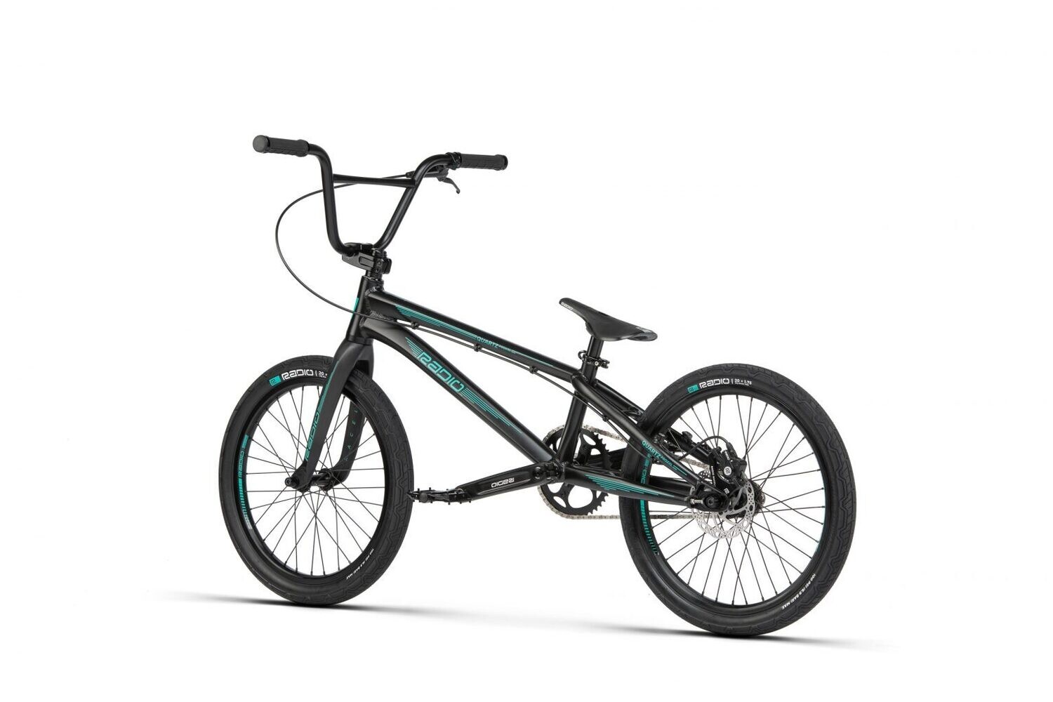 Vélo BMX RADIO Raceline Quartz PRO XXL Noir 21.75TT