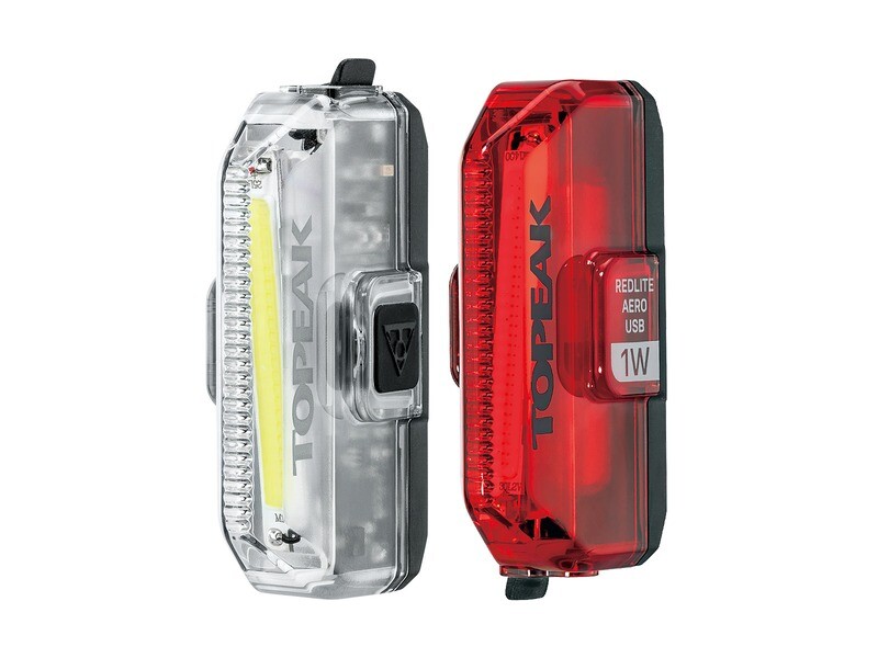 Ensemble de lumières TOPEAK Aero USB Combo