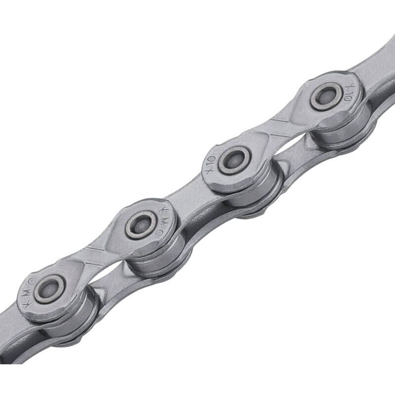 Chaîne 10 vitesses KMC X10 Gris 116 maillons