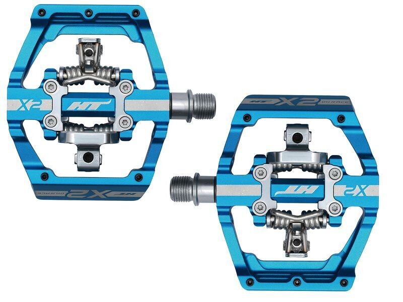 Pédale HT X2 Bleu