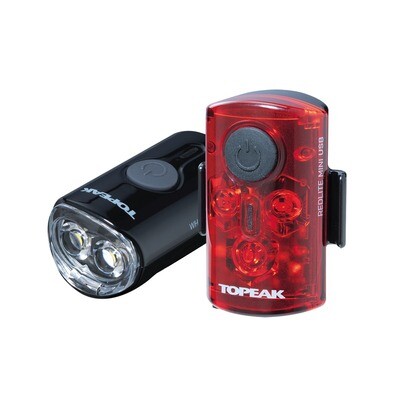 Ensemble de lumières TOPEAK Mini USB Combo