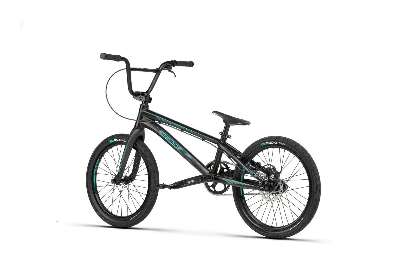 Vélo BMX RADIO Raceline Quartz PRO XL Noir 21.25TT