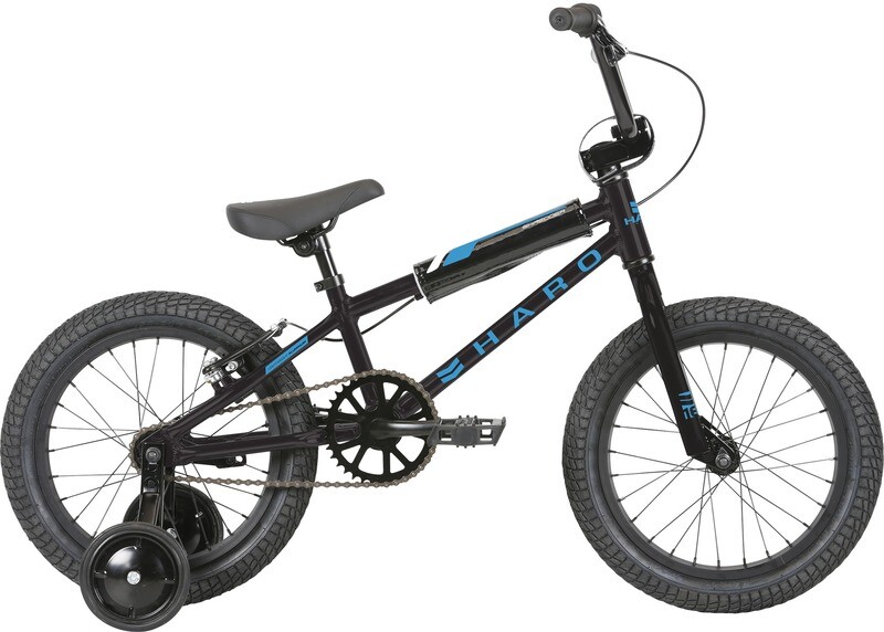 Vélo BMX HARO Shrouder Noir mat 16PO