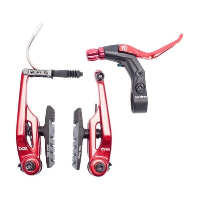 Ensemble de Frein BOX Three Rouge
