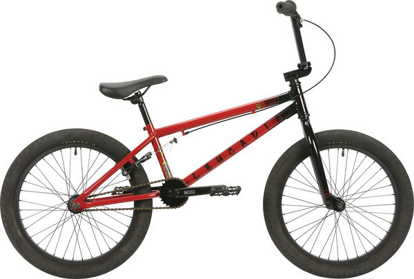 Vélo BMX HARO Leucadia noir/rouge
