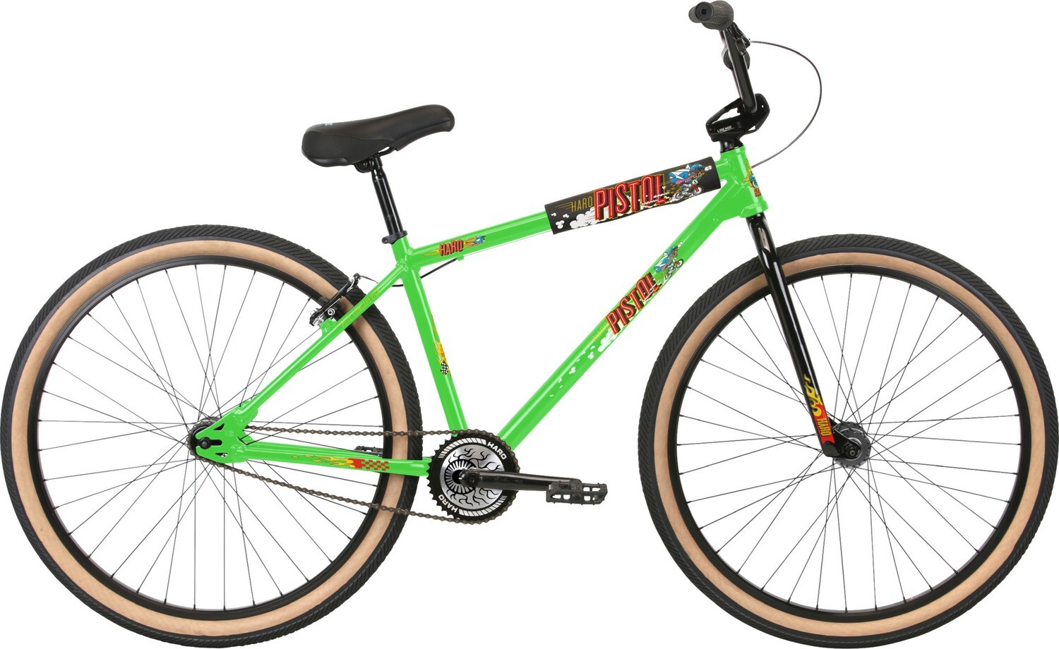 Vélo BMX HARO Pistol 24 Vert