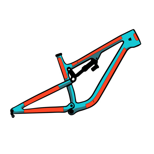 Protection de Cadre RIDEWRAP Covered MTB Lustré
