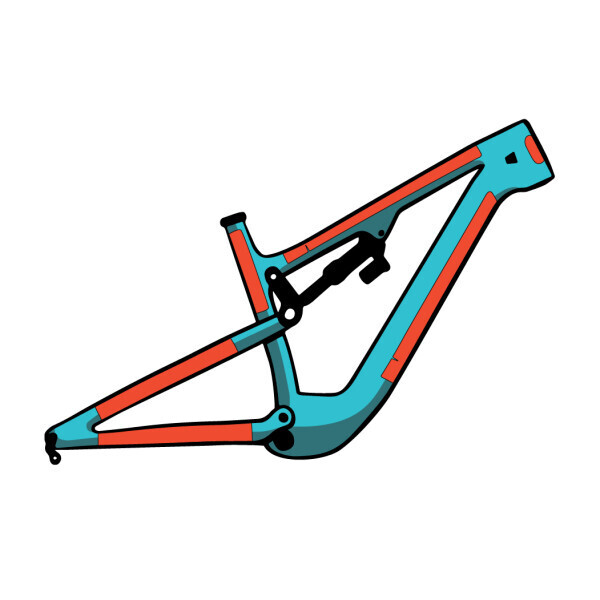 Protection de Cadre RIDEWRAP Covered eMTB Lustré
