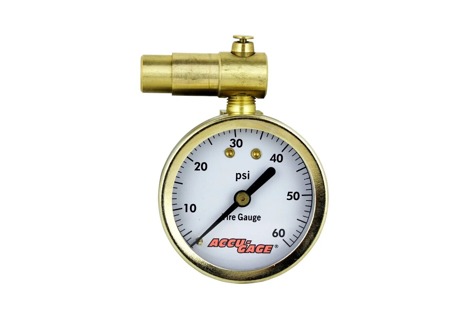 Manomètre ACCU-GAGE PR60BX - Valve presta, 0-60psi
