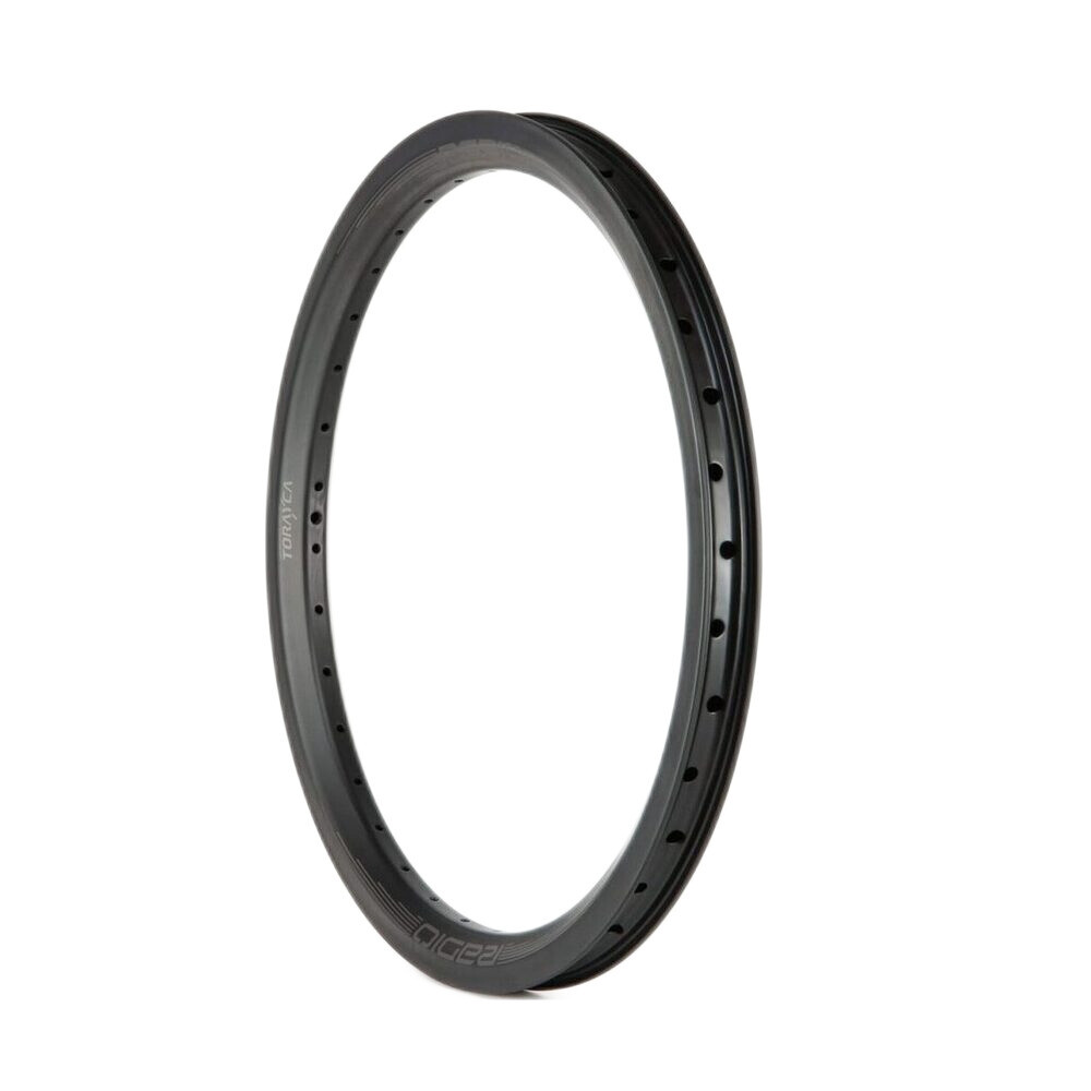 20&quot; | Jante RADIO Raceline Solar Carbone 20&quot; x 1,75&quot; (406) 36 trous Noir/Gris mat  | Ensemble