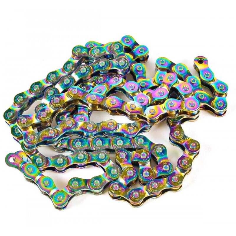 1 Vitesse | Chaîne SALT PLUS Warlock Demi-Maillon 1/2&quot; x 1/8&quot; Oil Slick