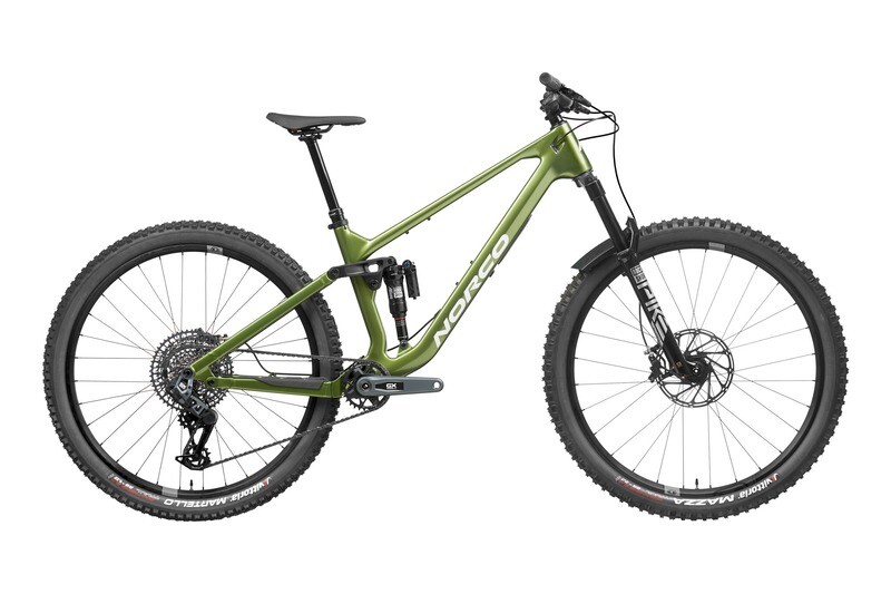 Vélo Montagne NORCO Fluid FS C1 Vert/Blanc